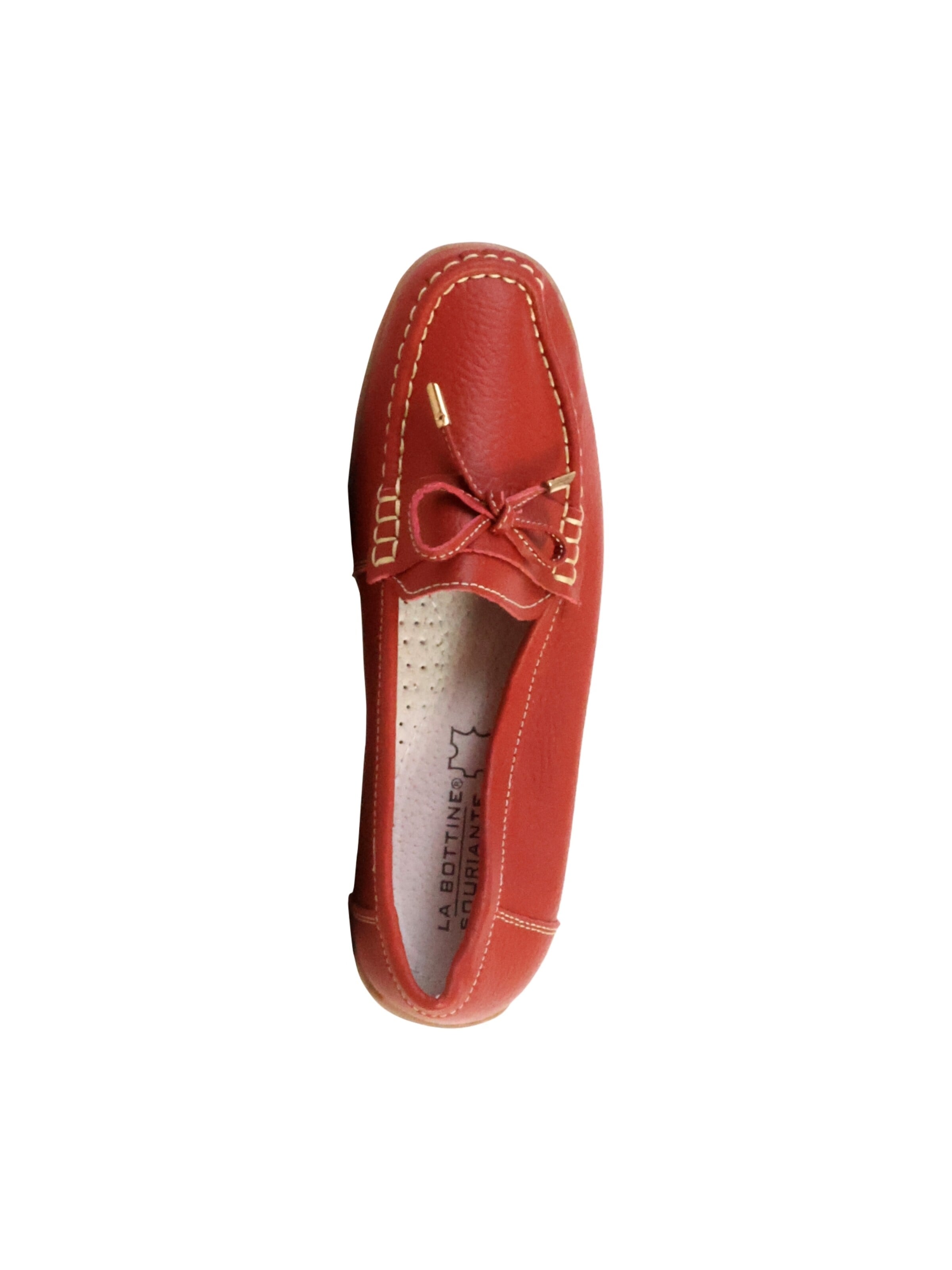 Super Mode - Zapatillas 'LBS-Ledermokassin' en rojo