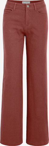 DESIRES Regular Jeans 'Florence' in Rot: Vorderseite