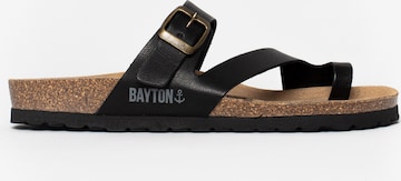 Bayton - Sapato aberto 'Biscaye' em preto