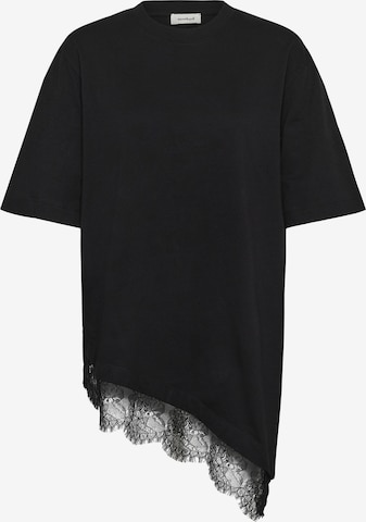 T-shirt 'SLJina' SOAKED IN LUXURY en noir : devant