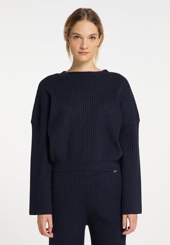 DreiMaster Maritim Sweater in Blue: front