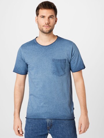 Lindbergh T-Shirt in Blau: Vorderseite