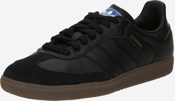 ADIDAS ORIGINALS Låg sneaker 'Samba' i svart: framsida