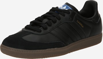 ADIDAS ORIGINALS - Zapatillas deportivas bajas 'Samba' en negro: frente