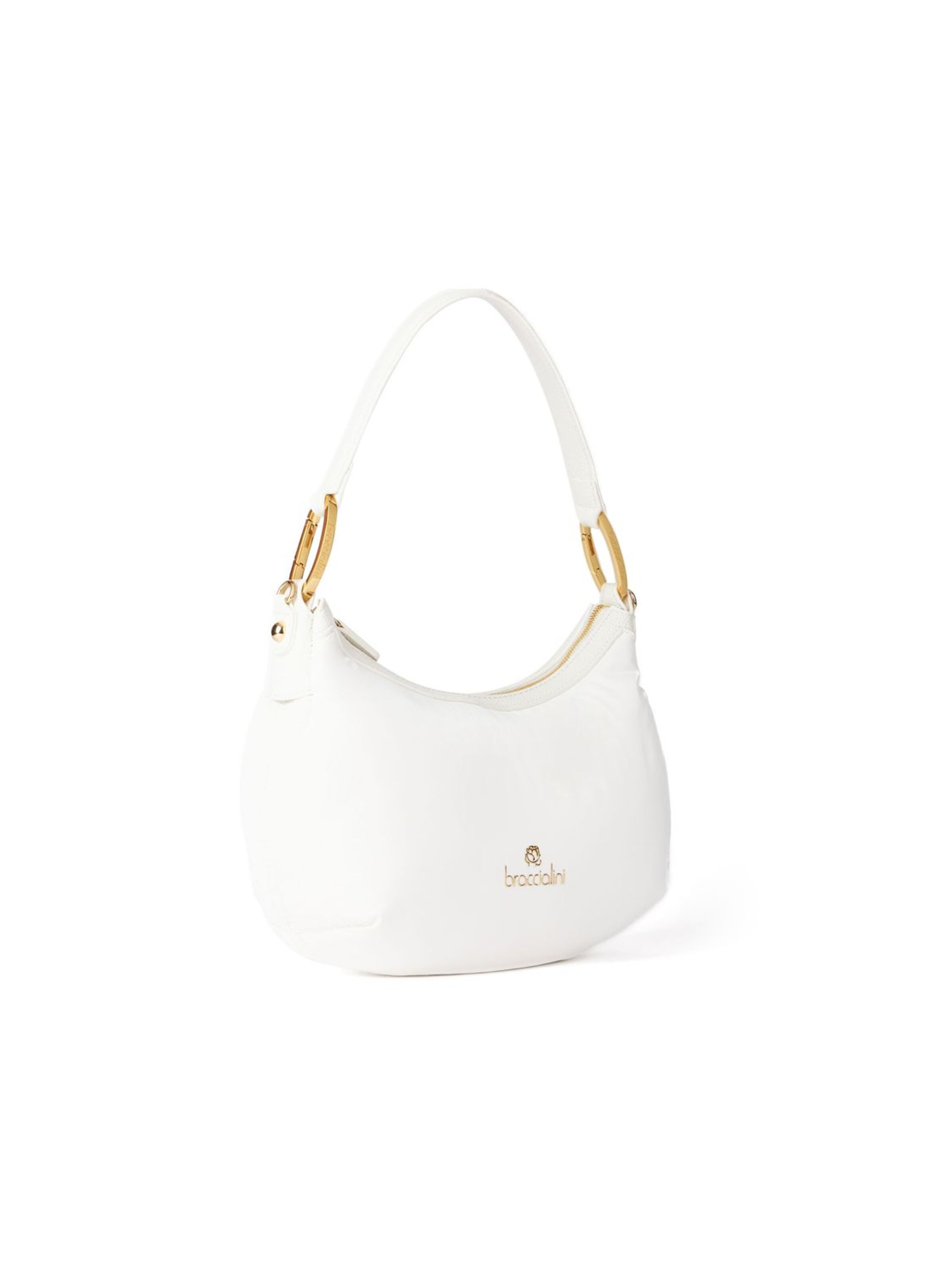 Braccialini Schultertasche 'Beth Puffy'‌ in Weiß