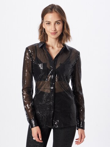 GUESS - Blusa 'Maya' en negro: frente