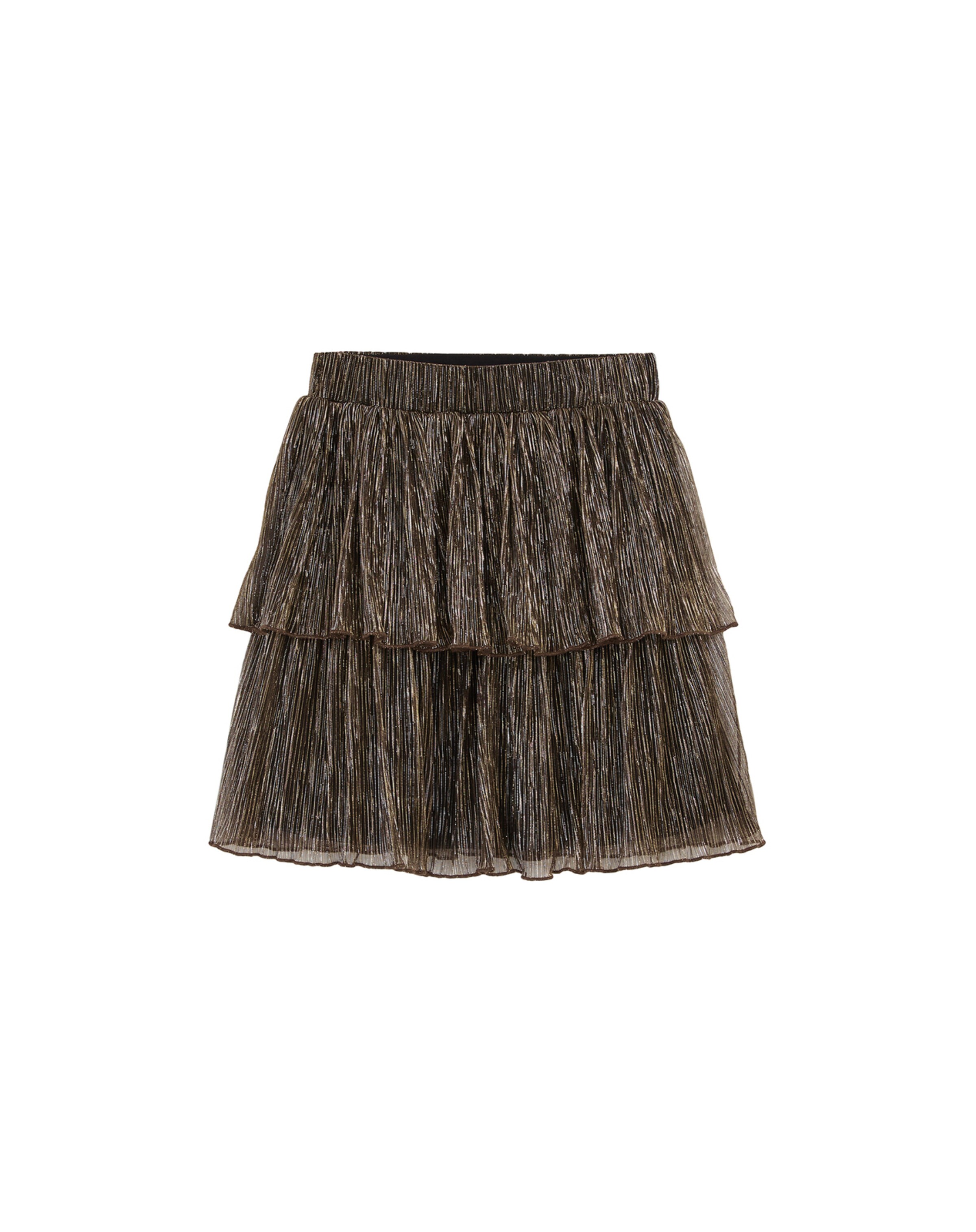 WE Fashion Φούστα σε χρυσό: μπροστά