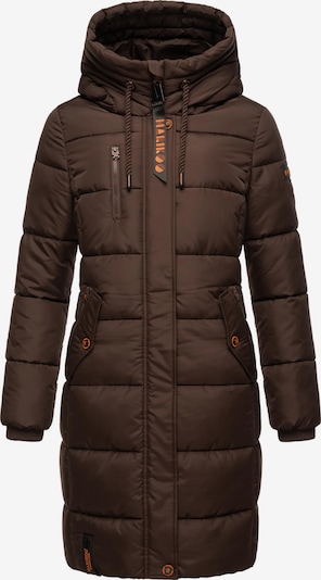 MARIKOO Manteau d’hiver 'Yuikoo' en brun foncé, Vue avec produit