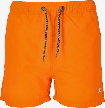 Cruz Regular Workout Pants in Orange: front