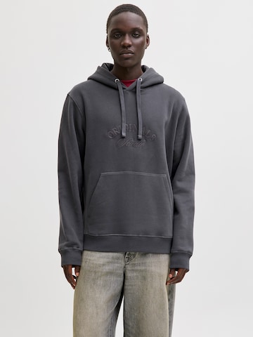 JACK & JONES Mikina 'JORBLEECKER' – šedá: přední strana