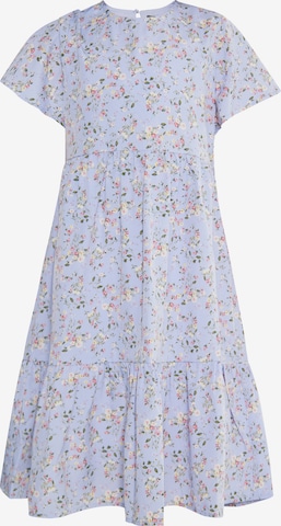 DreiMaster Vintage Dress in Blue: front