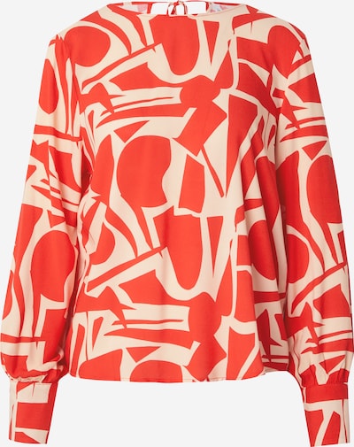 Camicia da donna 'HALIA' ONLY di colore beige / rosso fuoco, Visualizzazione prodotti