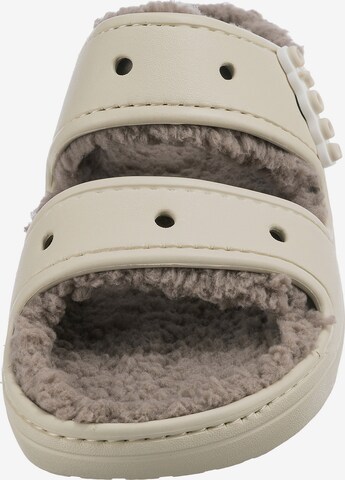 Zoccoletto 'Cozzzy' di Crocs in beige