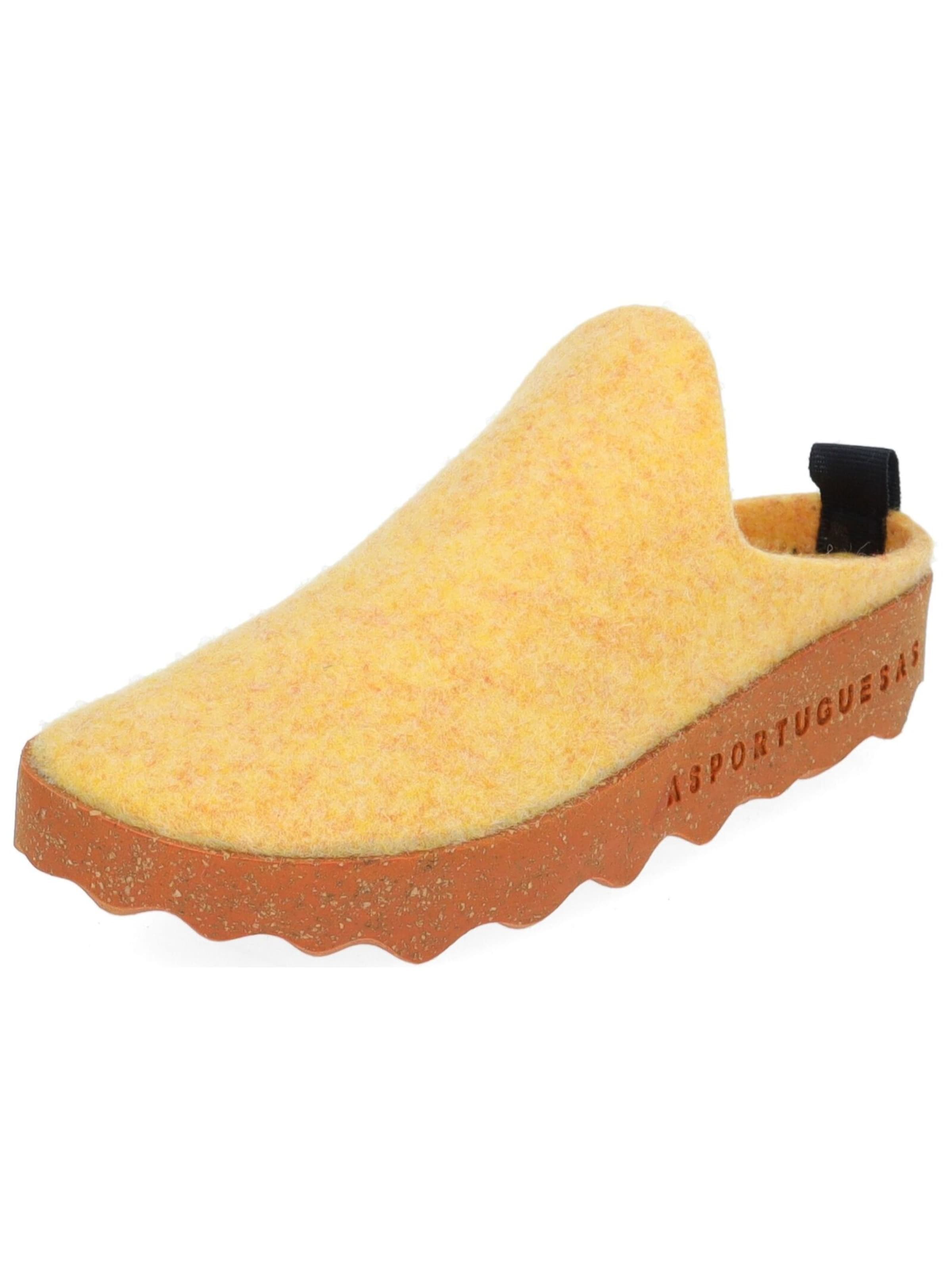 Asportuguesas Slipper in Yellow: front