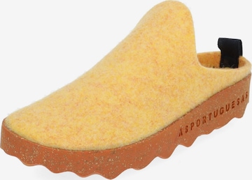 Asportuguesas Slippers in Yellow: front