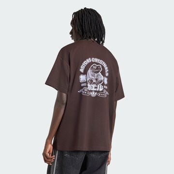 ADIDAS ORIGINALS Shirt 'Forg' in Brown: front