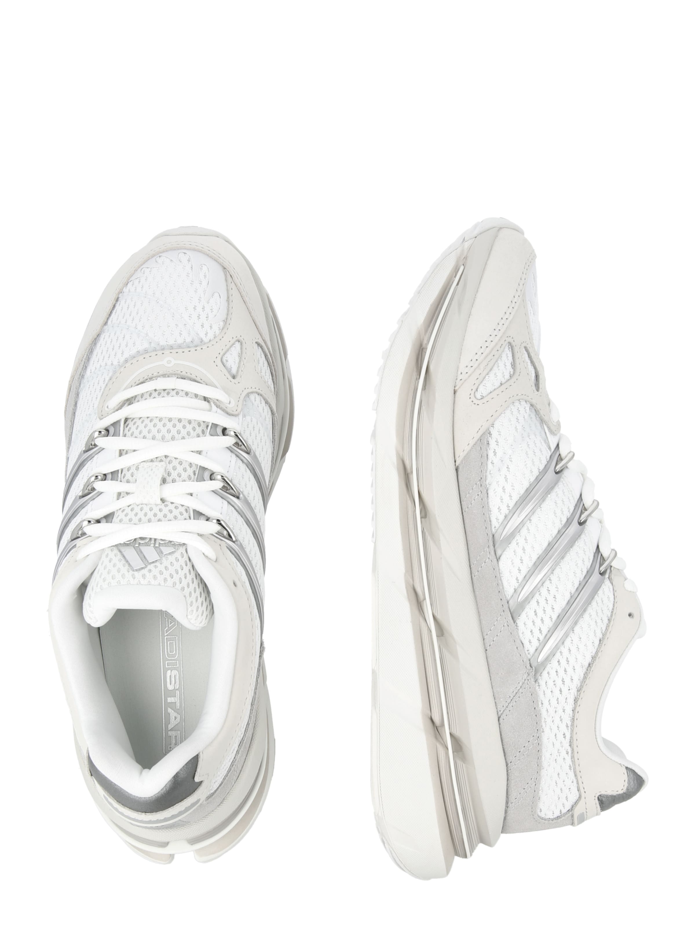 balts ADIDAS ORIGINALS Zemie brīvā laika apavi 'ADISTAR'