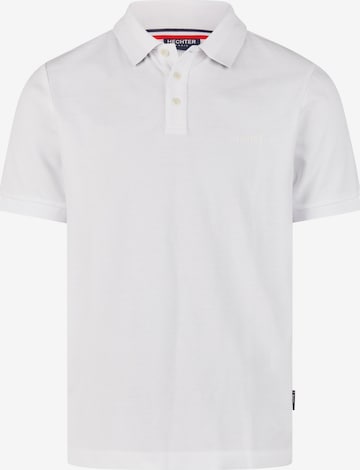 T-Shirt Daniel Hechter en blanc : devant