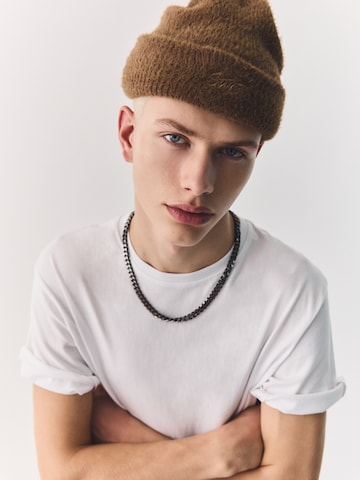 Bonnet Pull&Bear en marron
