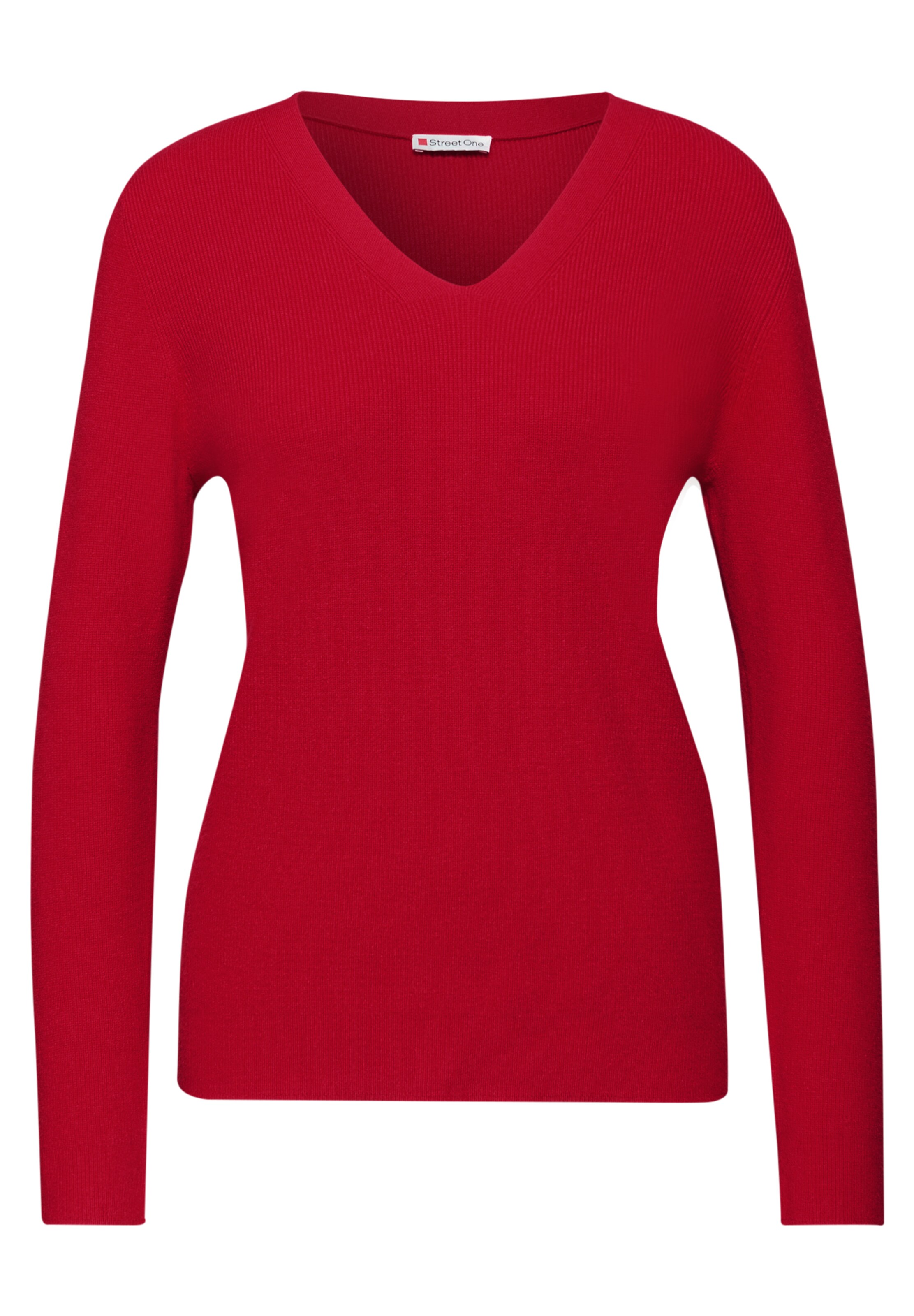 STREET ONE Pullover in Rot: Vorderseite