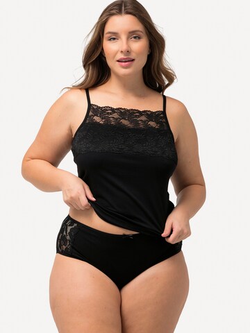 Ulla Popken - Camiseta térmica en negro