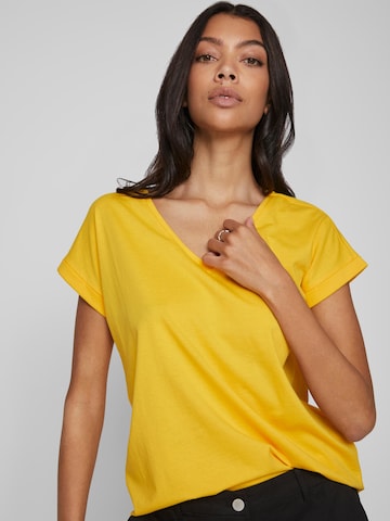 T-shirt 'DREAMERS' VILA en jaune