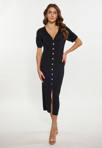 faina Knit dress in Black