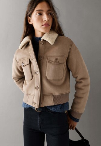 Pepe Jeans Tussenjas ' NINA ' in Beige