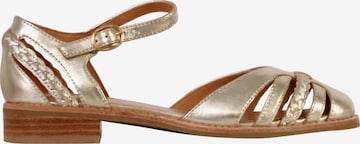 Emilie Karston Sandal 'Ledersandalen „Jinette“' in Grey: front
