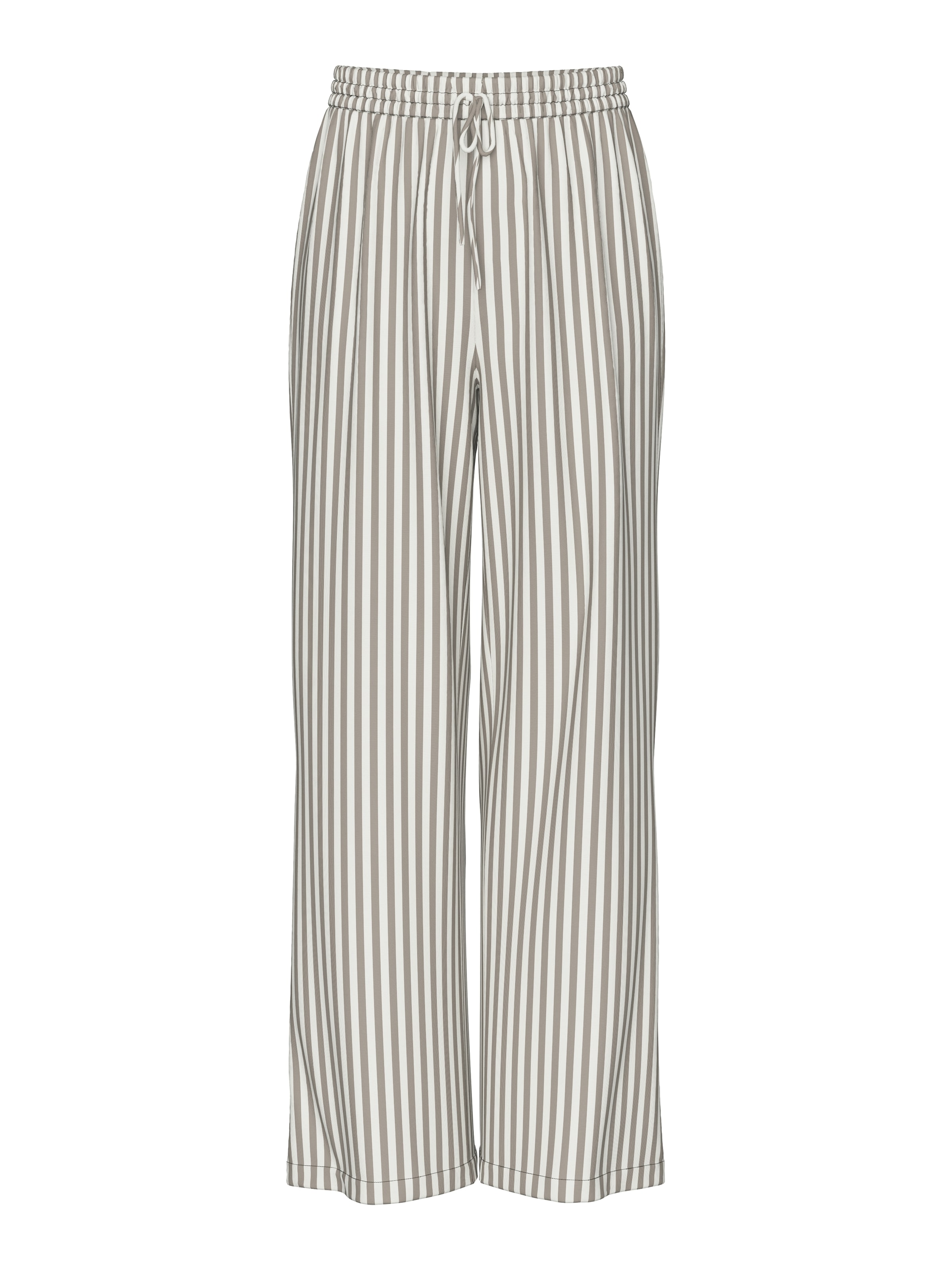 PIECES Broek 'PCNYA' in Grijs: voorkant