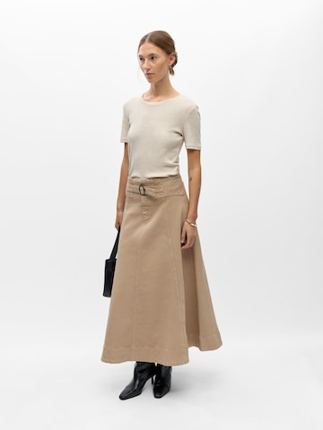 Gonna 'OBJSINA' di OBJECT in beige