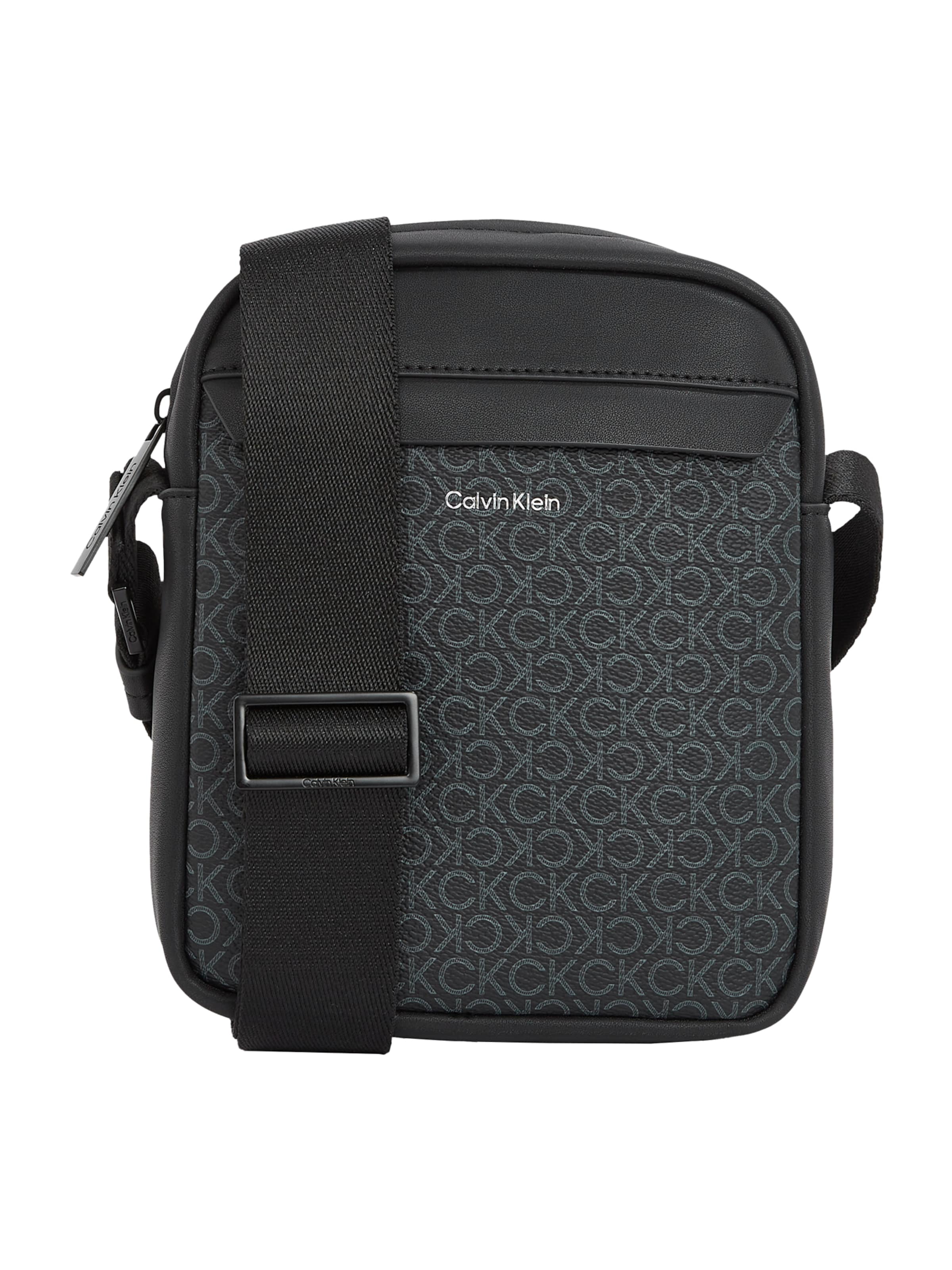 Calvin Klein Umhängetasche 'Must' in grau / schwarz / silber, Produktansicht