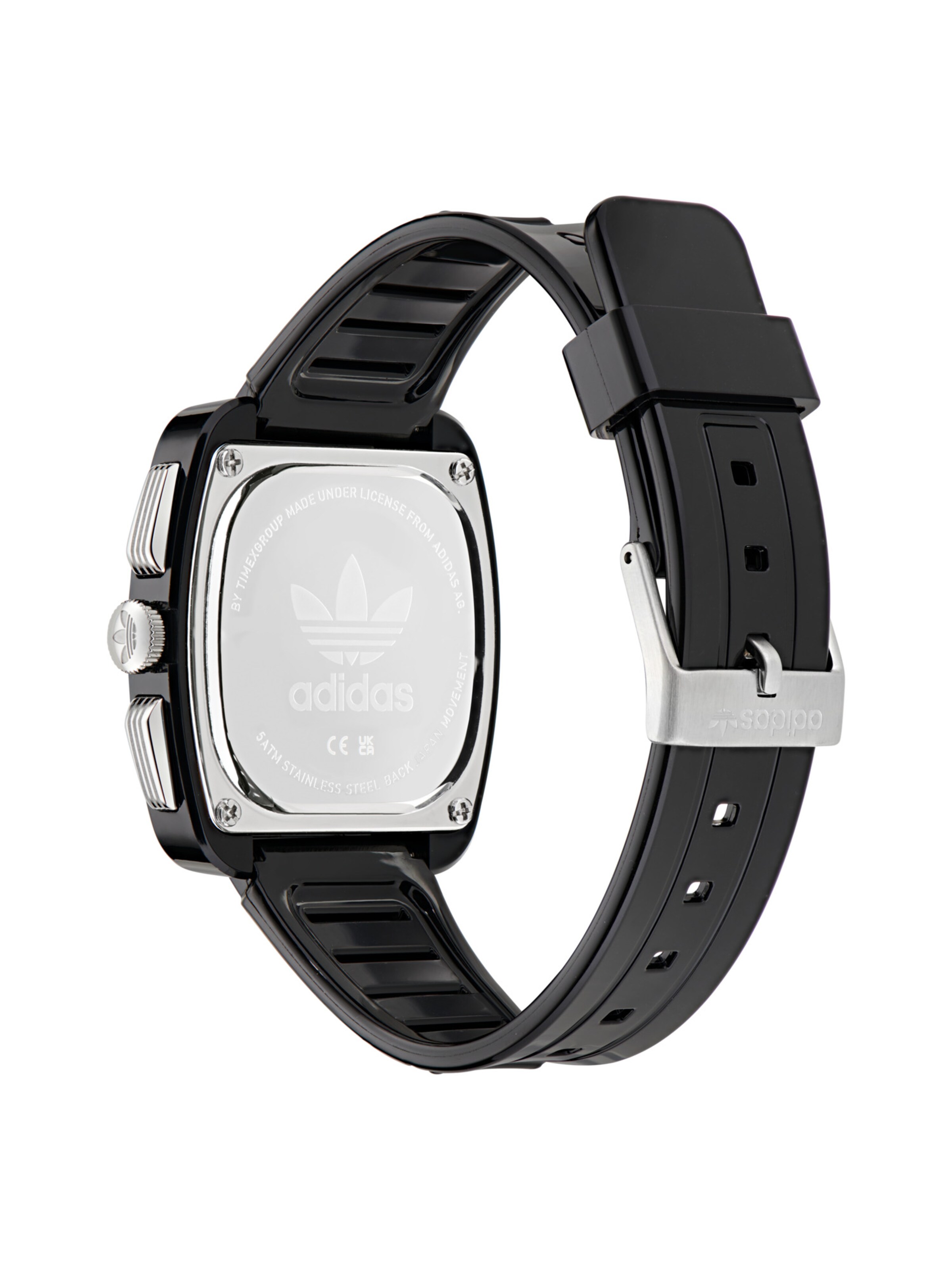 ADIDAS ORIGINALS Analog watch 'RETRO WAVE TWO' in Black