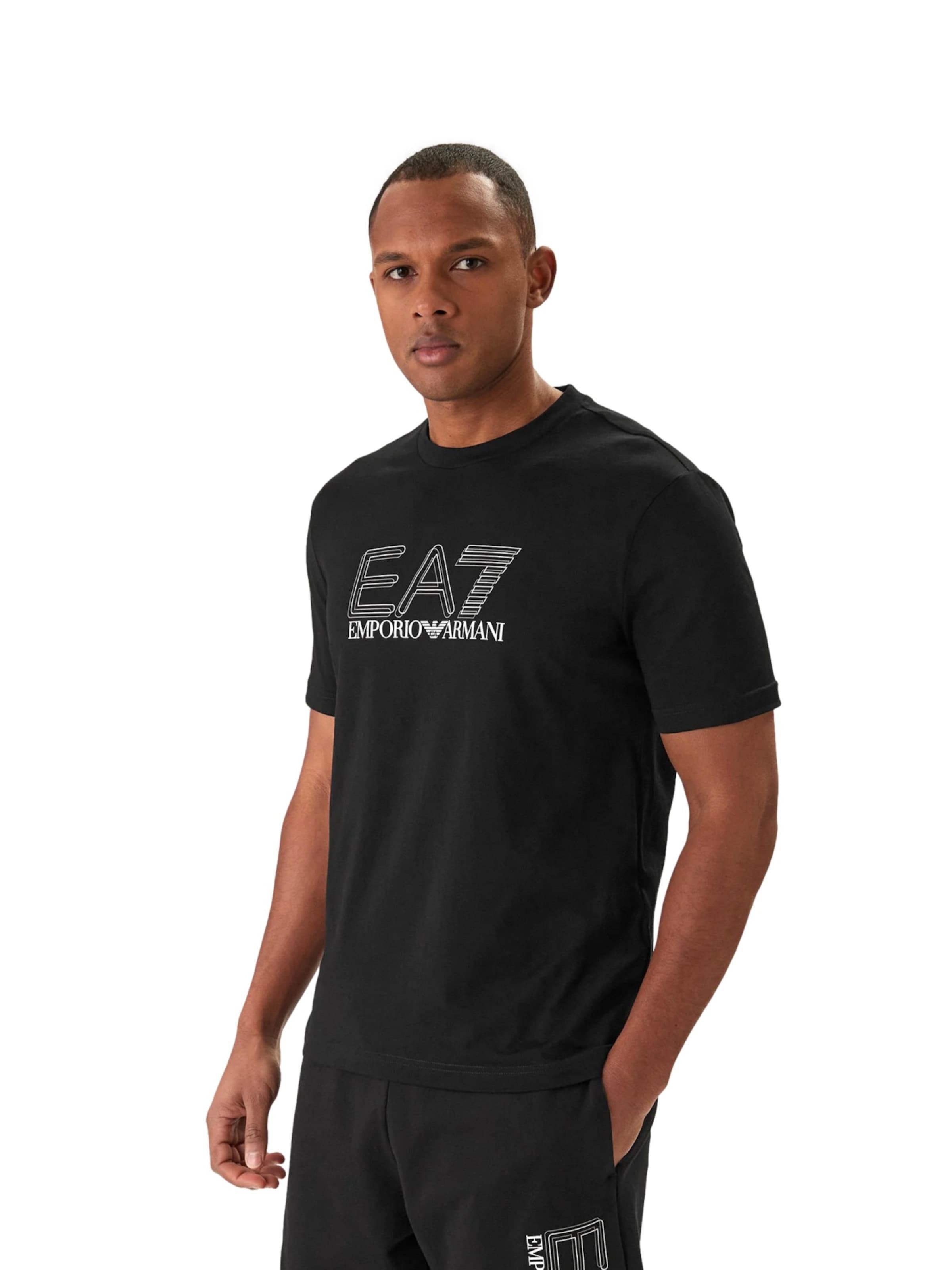 EA7 Emporio Armani Bluser & t-shirts i sort: forside