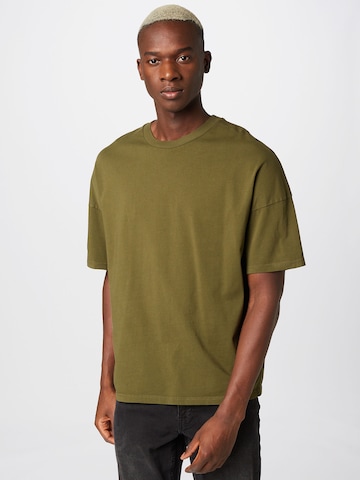 AMERICAN VINTAGE قميص بلون أخضر: الأمام