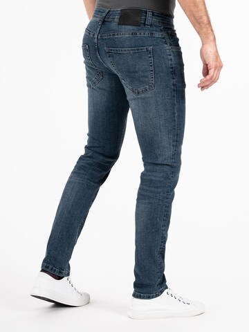 Slimfit Jeans de la Peak Time pe albastru