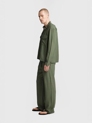 Giesto Regular fit Button Up Shirt in Green