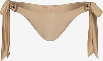 Moda Minx Bikini Bottoms in Beige: front