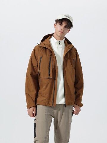 Youthup Outdoor jacket in Brown