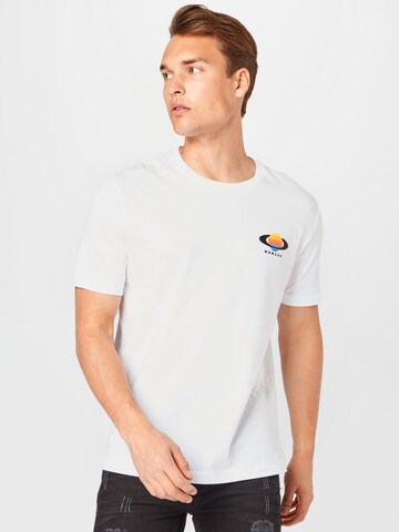 OAKLEY Funkční tričko 'PLANET' – bílá: přední strana