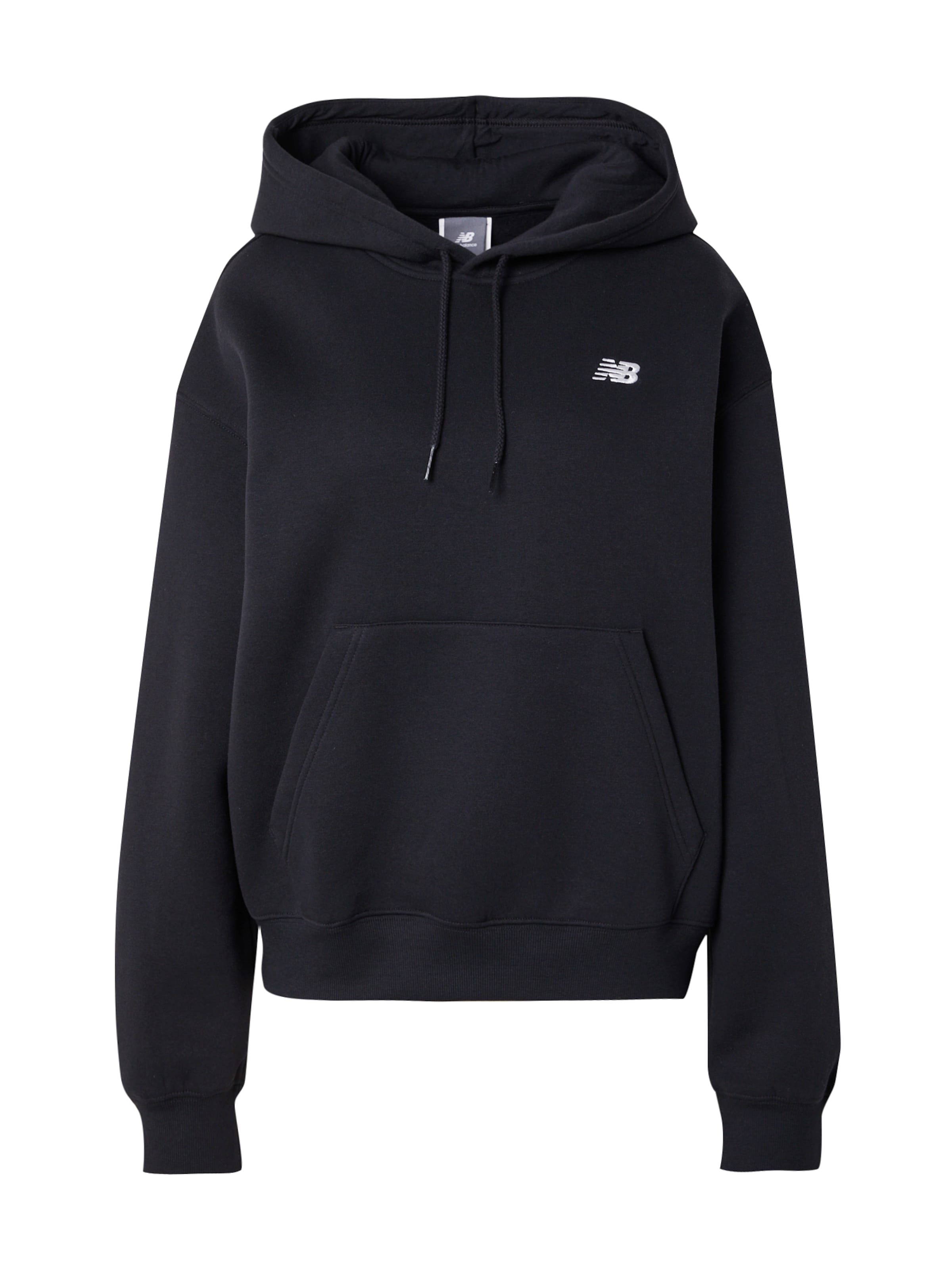 new balance Sweatshirt in Black: front