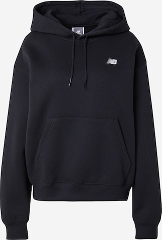 new balance Sweatshirt in Zwart: voorkant