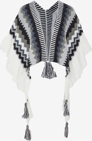 Gaya Cape in Grey: front