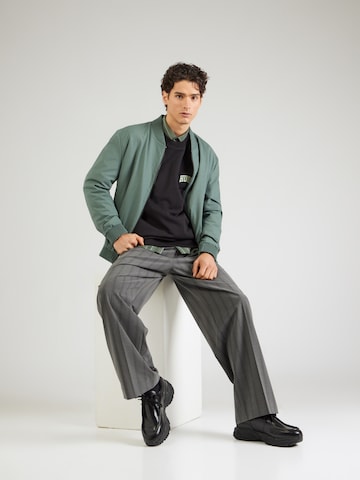 HUGO Sweatshirt 'Deakandlong' in Black