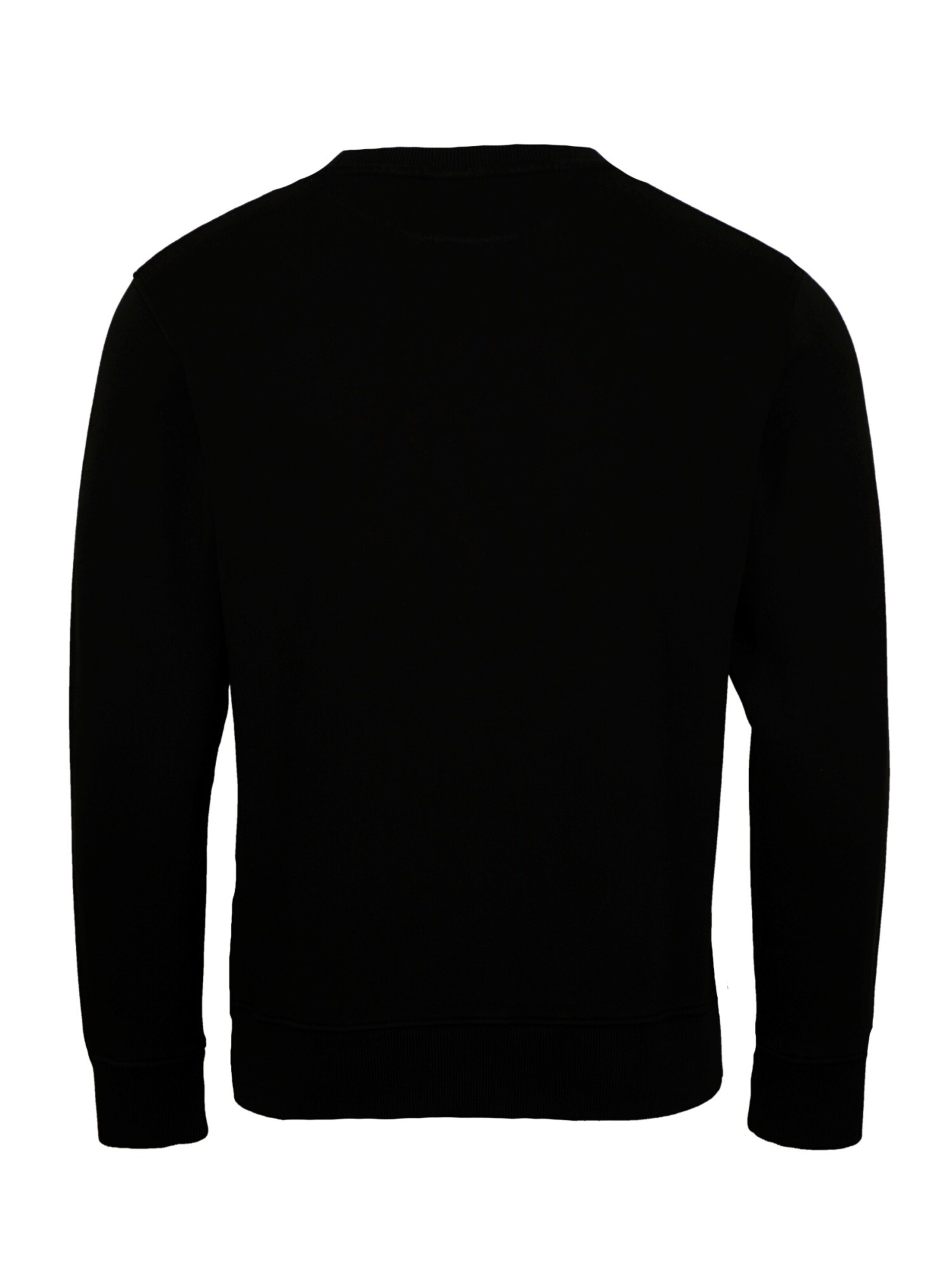 FRANKLIN & MARSHALL Sweatshirt i sort