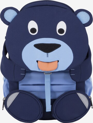 Affenzahn Backpack 'Großer Freund Bär' in Blue: front