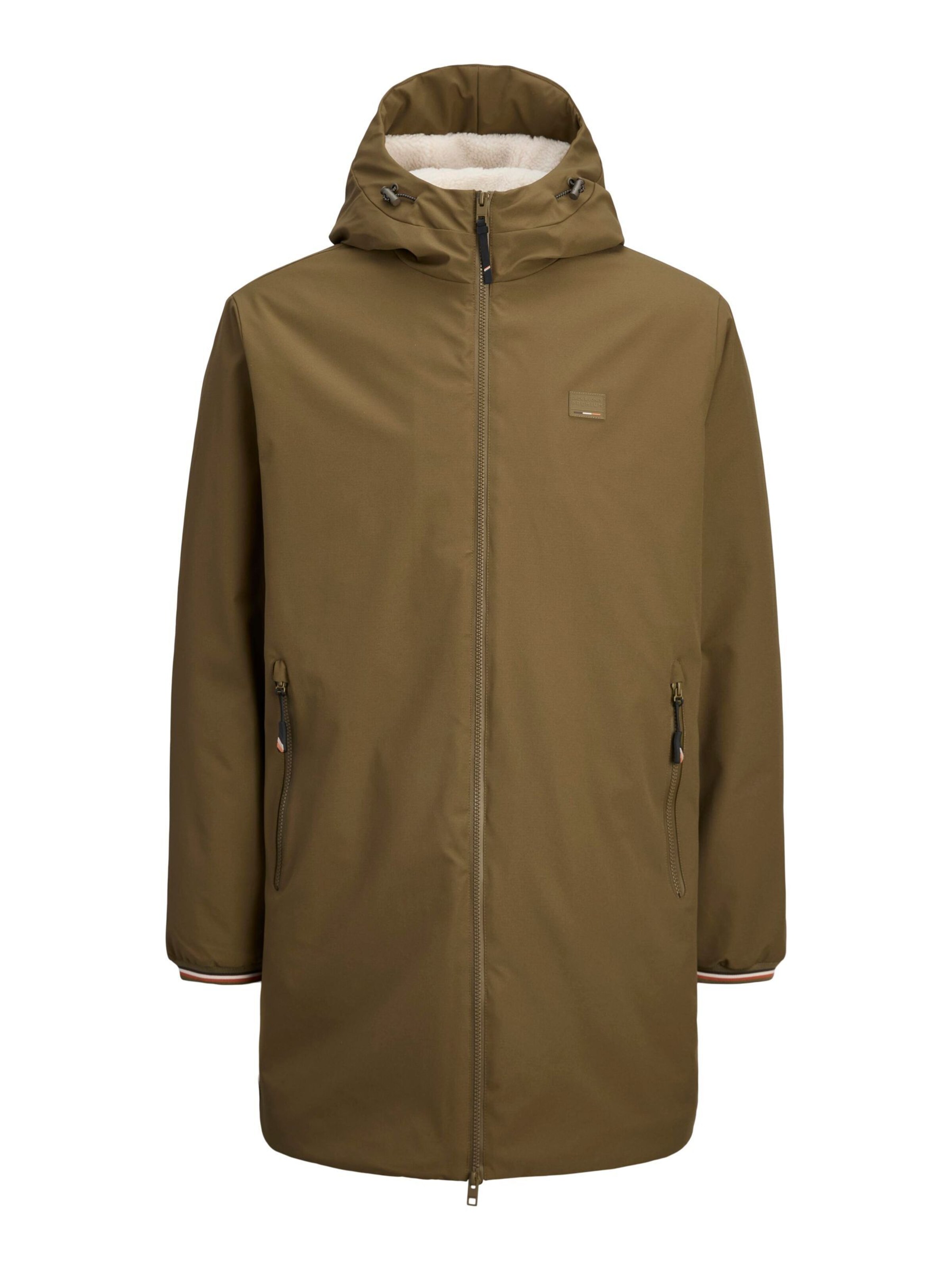 JACK & JONES Overgangsparka i grøn: forside