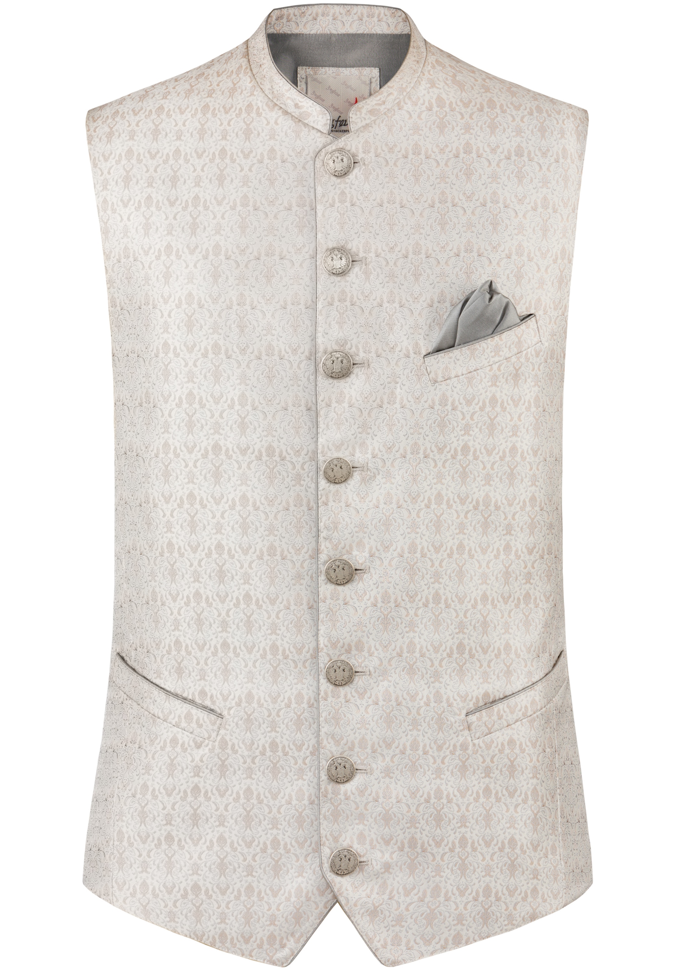 STOCKERPOINT Weste 'Anselmo' in Beige: Vorderseite