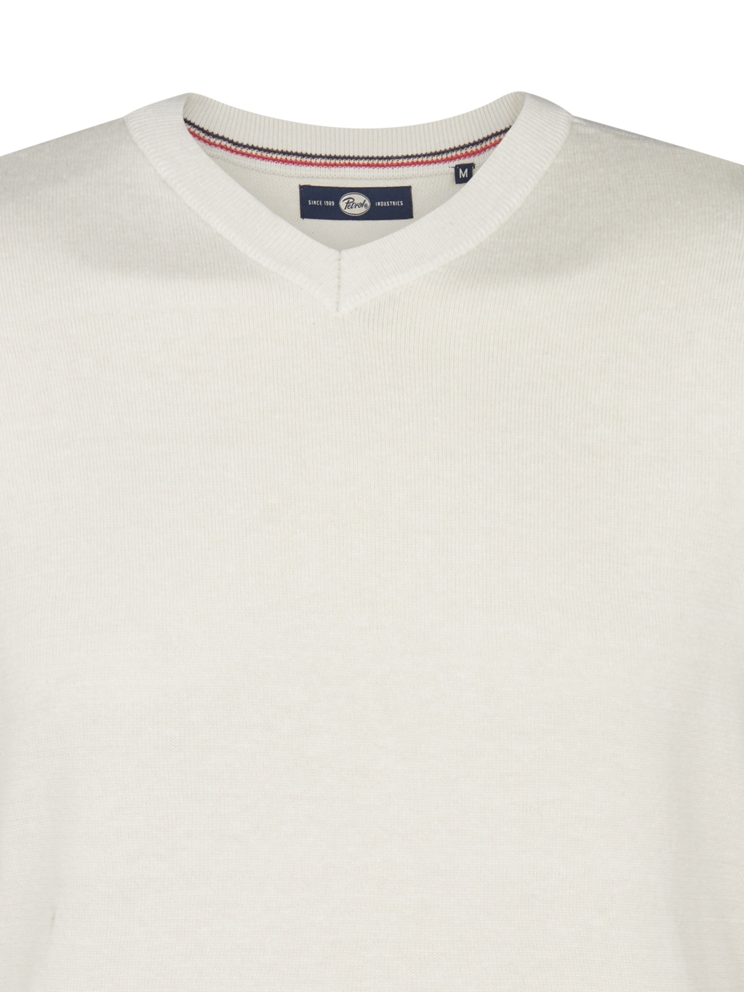 Pull-over Petrol Industries en blanc