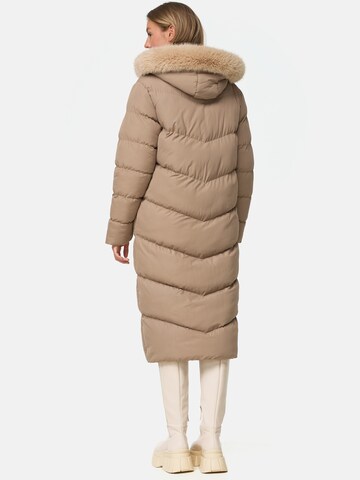 Threadbare Winter Coat in Beige